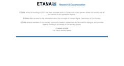 Desktop Screenshot of etanasyria.org
