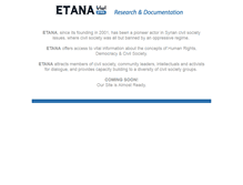 Tablet Screenshot of etanasyria.org